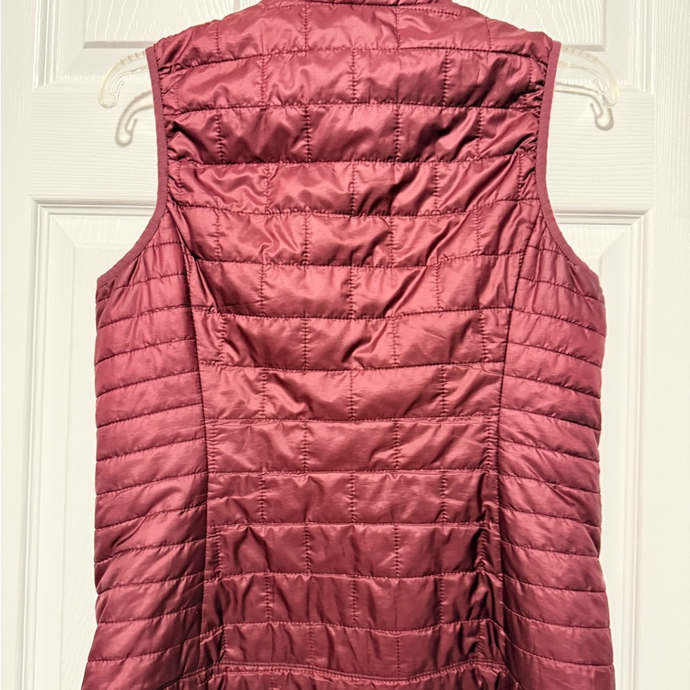 Patagonia Maroon nano Quilted Vest - Picture 3 of 4